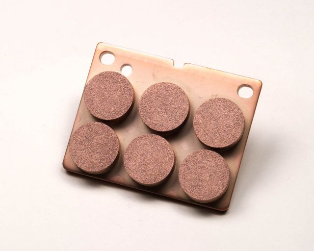 ICP Sintered Brake Pad P75b Series with Wear Indicator 