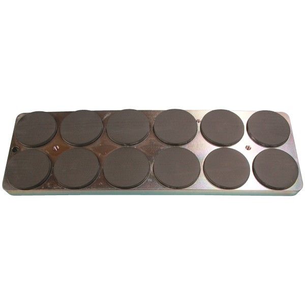 120 Series Composite Friction Pad with 6 Buttons CE0062